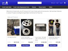 Tablet Screenshot of coolermods.com